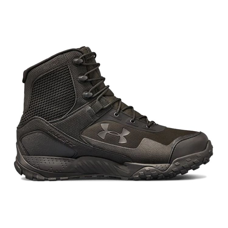 Under Armour Valsetz Rts 1.5 Wide High Top Hiking Shoes Men Hiking Shoes Black 3021035-001