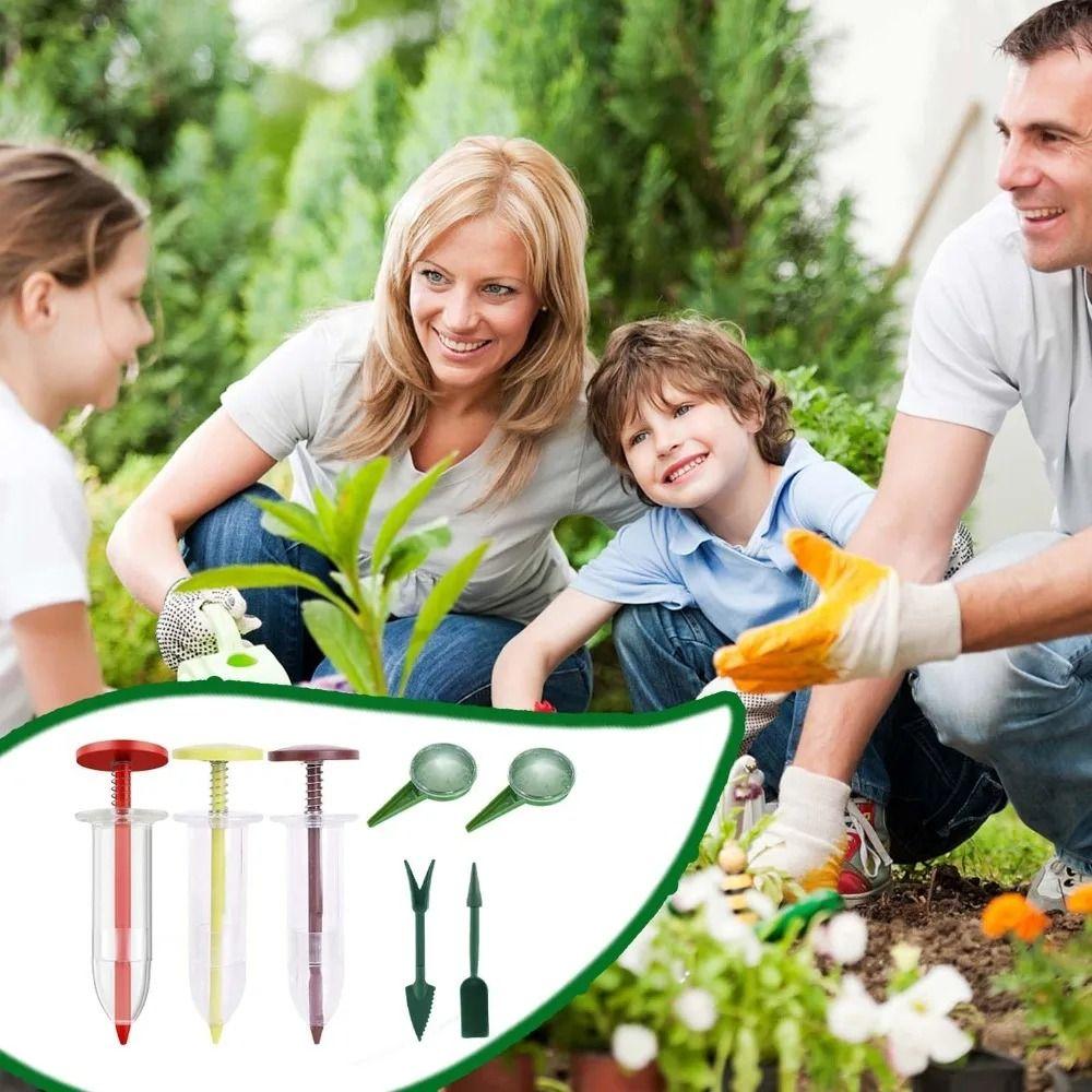 Ручной Мини-дозатор семян Сеялка Набор Виджетов Пересадка рассады