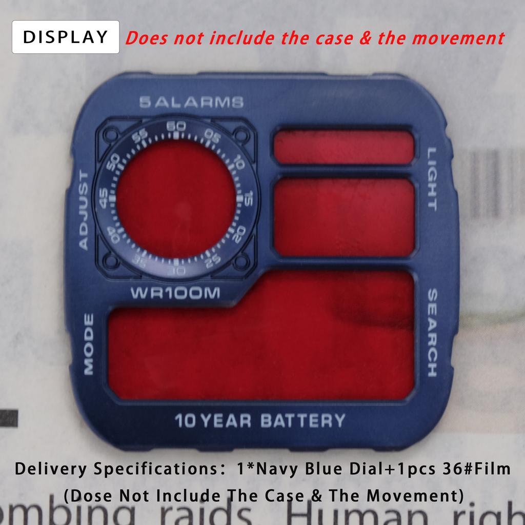 AE1200 Металлический циферблат и корпус Мод-комплект Модифицированный Улучшенный Медный циферблат Стальной корпус Для Casio 3299 AE-1200 Замена Аксессуары для часов