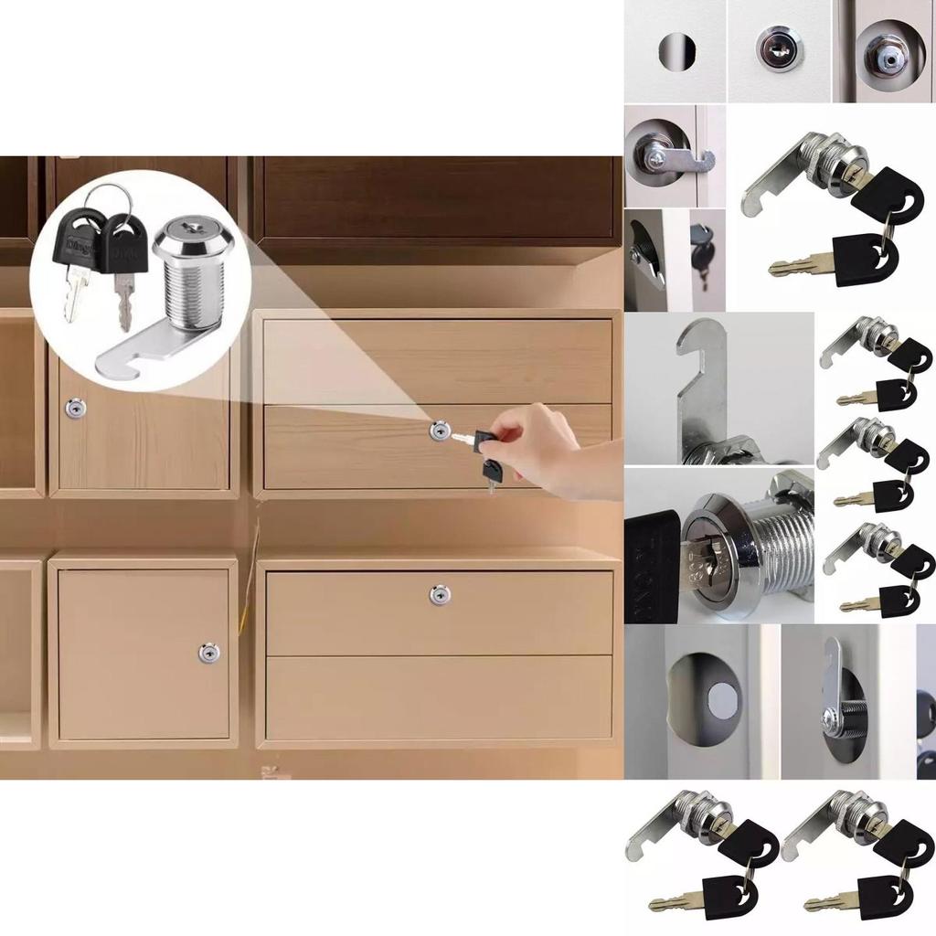 Высококачественный металлический кулачковый замок из сплава для двери, шкафчика, почтового ящика, ящика, буфета