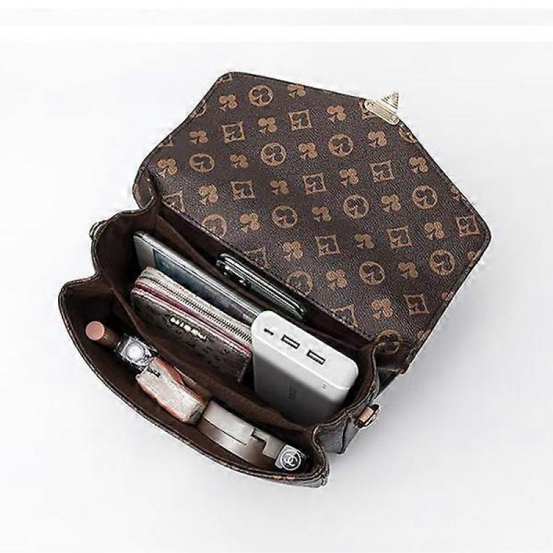 Women's Retro Leather Messenger Handbag
