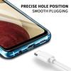 Case - TRANSPARENT - Samsung Galaxy A12 - UltraSlim Silicone Gel - Tempered Glass Film - Screen Protector