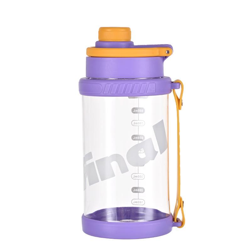 Good-looking Plastic Fruit Tea Cup Portable Tumbler Office with Handle Cup with Straw Men and Women Scented Tea Brewing Tea Cup