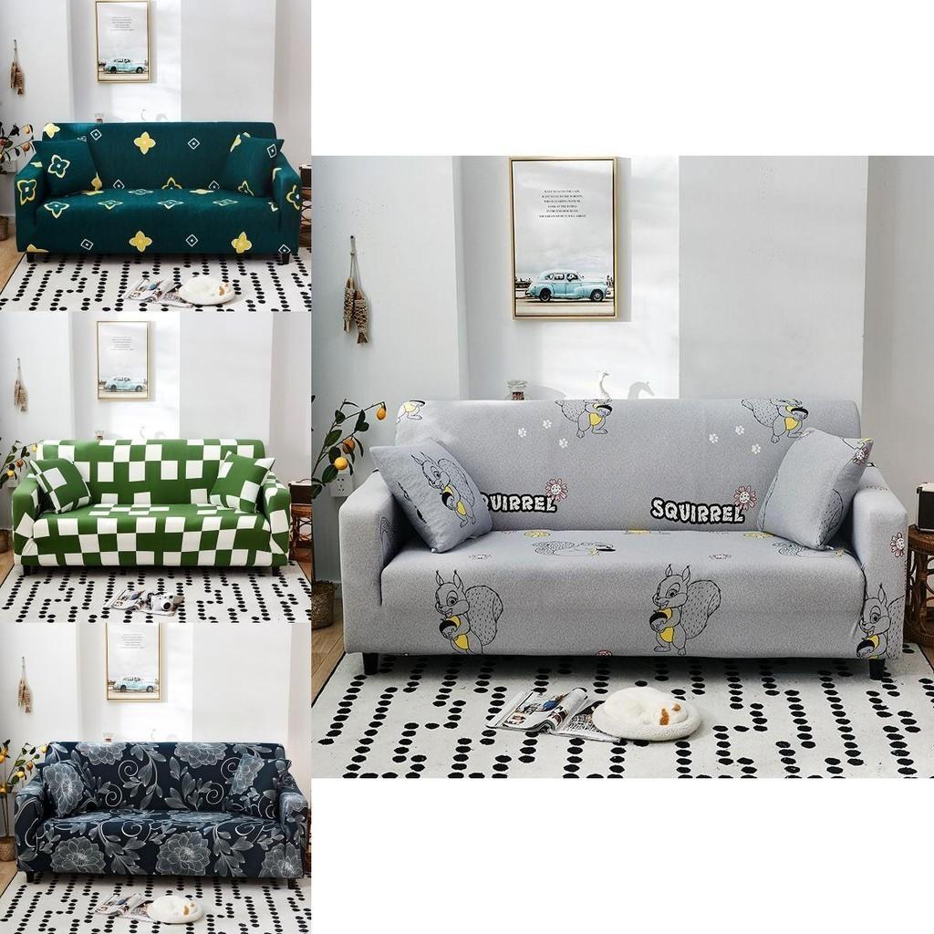Стильный и мягкий эластичный чехол для дивана в гостиную Funda Couch Case с отличной эластичностью
