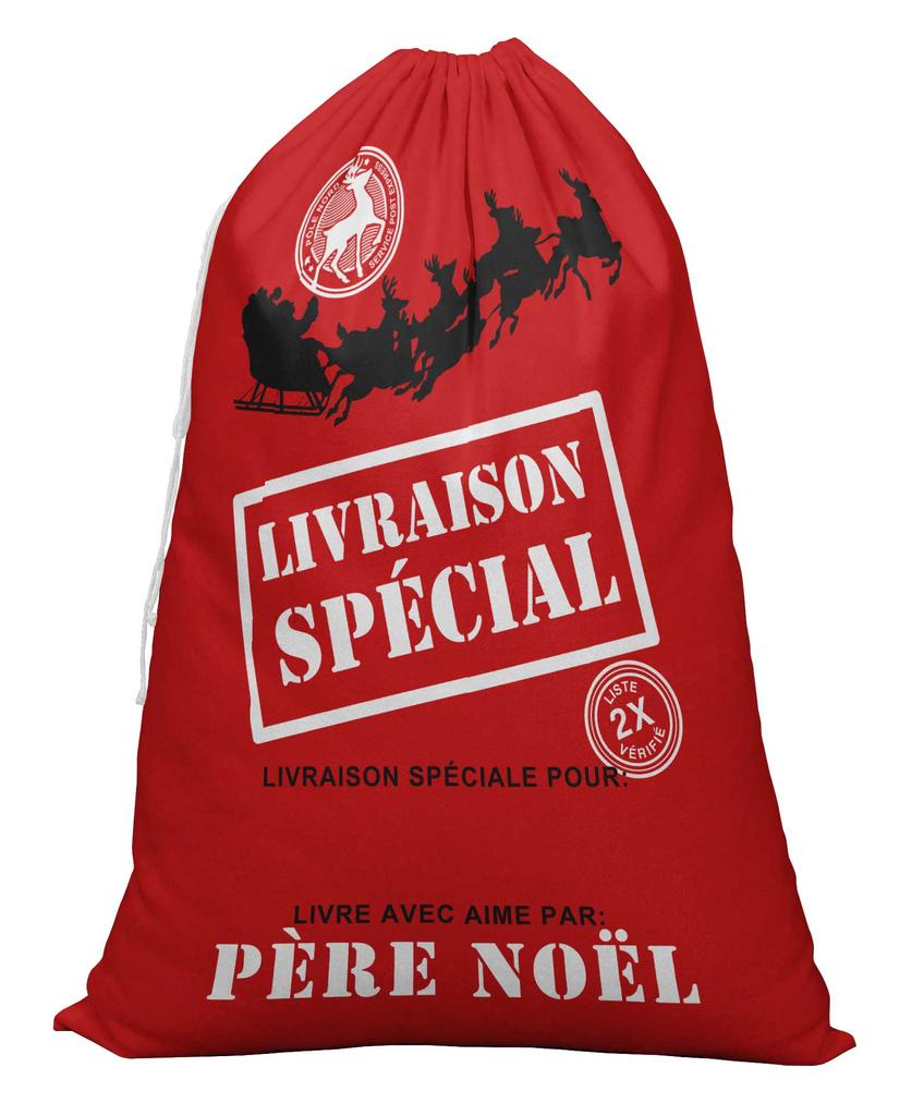 Printtoo Большая холщовая сумка на шнурке, рождественские мешки, подарочный мешок Санты, индивидуальный подарок на вечеринку, 2 шт., 27x20 дюймов