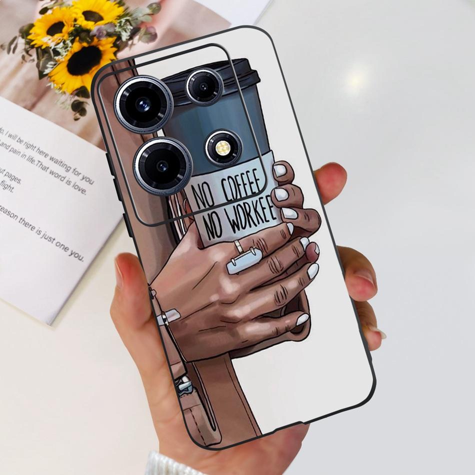 For Infinix Note 30 VIP 2023 Case X6710 Fashion Elegant Painted Soft Silicon TPU Phone Back Cover For Infinix Note30 VIP 30VIP