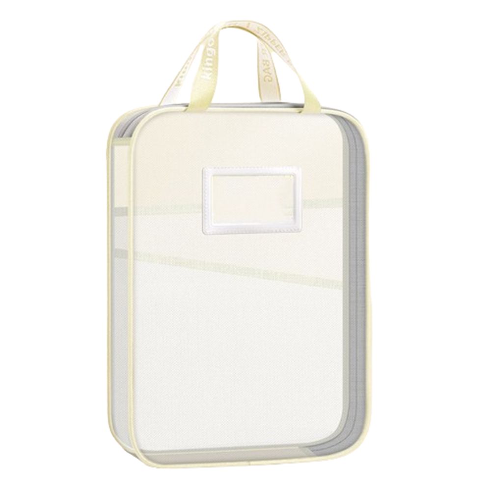 Утолщенная сетчатая сумка на молнии Многофункциональная сумка-папка для хранения контрольной бумаги Сумка для студентов