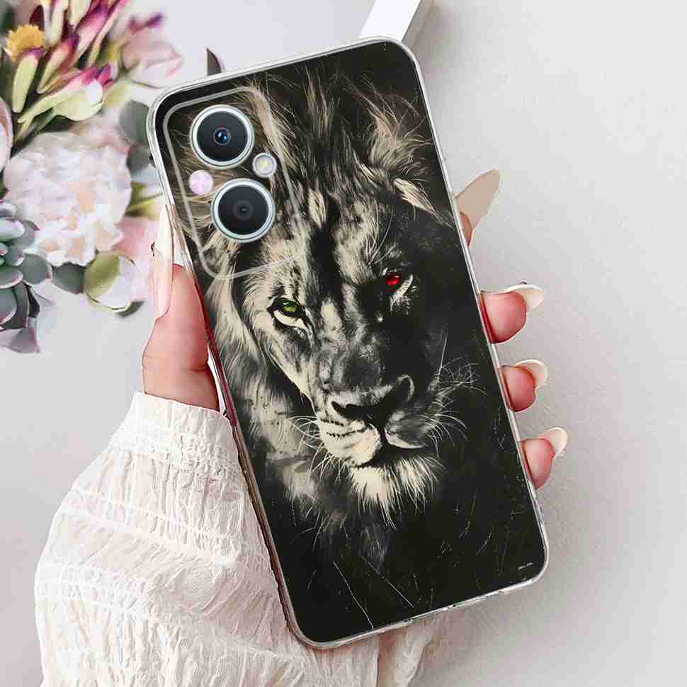 Для Oppo A96 5G 6.43" PFUM10 Чехол PHA120 Роскошный Любовь Милый Кот ТПУ Мягкий Силиконовый Чехол Для Oppo Reno7 Z 5G CPH2343 Корпус Телефона