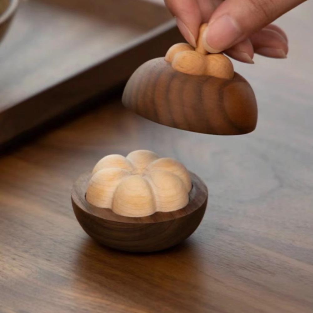 Портативный деревянный диффузор эфирных масел Массив дерева Дерево Ароматное дерево Диффузор Изысканная форма горного бамбука Аромадиффузор