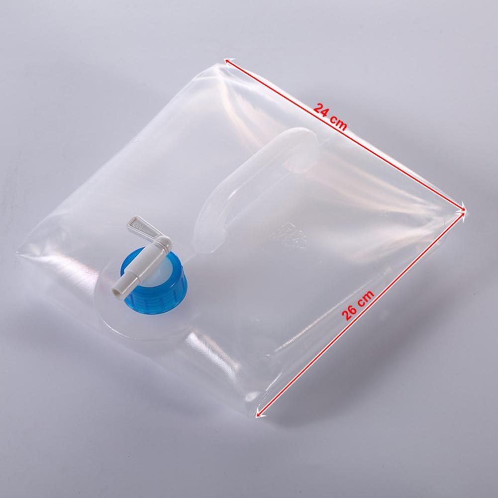 Складной контейнер для воды для улицы, для пеших походов, рыбалки, кемпинга, складной питьевой мешок