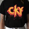 Группа CKY черная ГОРЯЧАЯ НОВАЯ футболка с коротким рукавом Все размеры от S до 5XL Унисекс футболка
