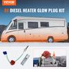 VEVOR Diesel Heater Glow Plug Kit, Ceramic Glow Plug Repair Kit, Air Diesel Parking Heater Part with Removal Fitting Tool
