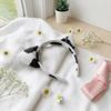 Hair-Pressing Animal Ears Hair Hoop Non-Slip Dairy Cow Hairband Funny Cow Horn Headband  Photo Prop