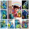 2026 Новая Disney Корпорация Монстров Алмазная Вышивка Мультфильм Круглый Алмазный Живопись Новая Мозаика Пазл Стразы Домашний Настенный Декор