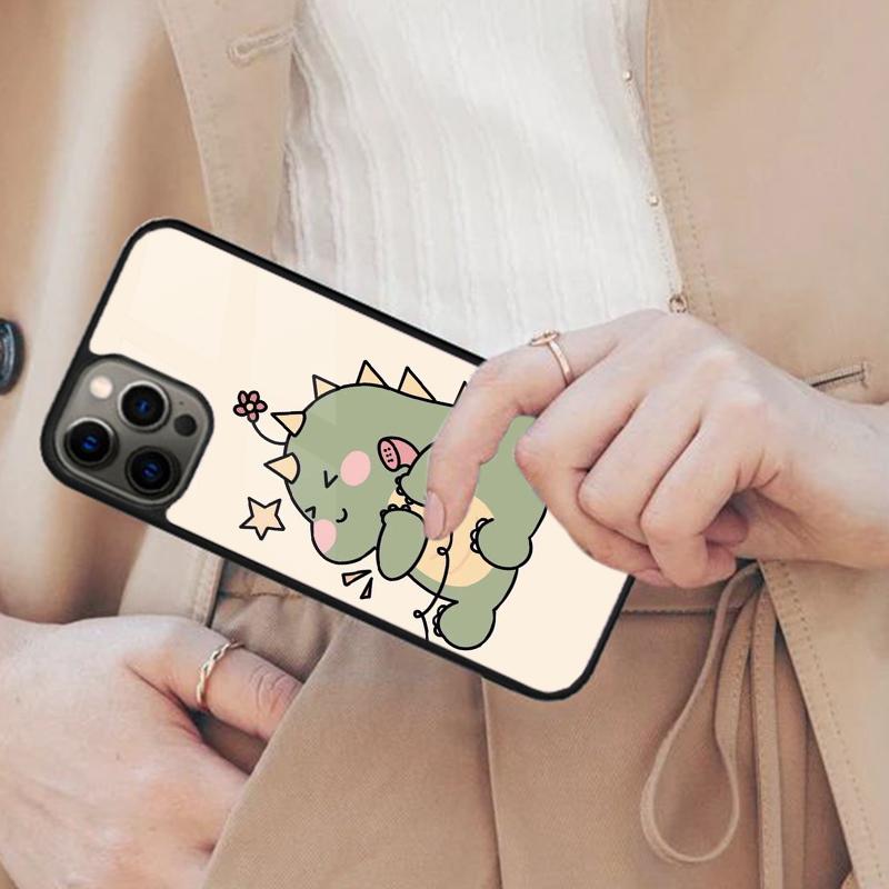 Cute Cartoon Animal Dinosaur Magnetic Phone Case For APPLE iPhone 17 Air 16 14 13 12 Pro Max 15 Plus Wireless MagSafe Cover