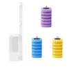Plastic Disposable Toilet Brush Wall Mounted Toilet Brush Holder Toilet Scrubber  Household Use