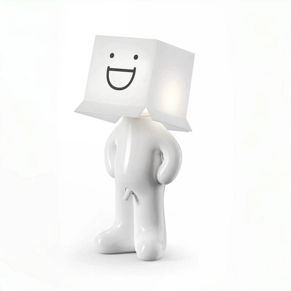 Креативный светодиодный ночник Claeted Naughty Boy USB Plug Unique Pleats Reading Lighting Спальня Прикроватная тумбочка Светильник Детский подарок