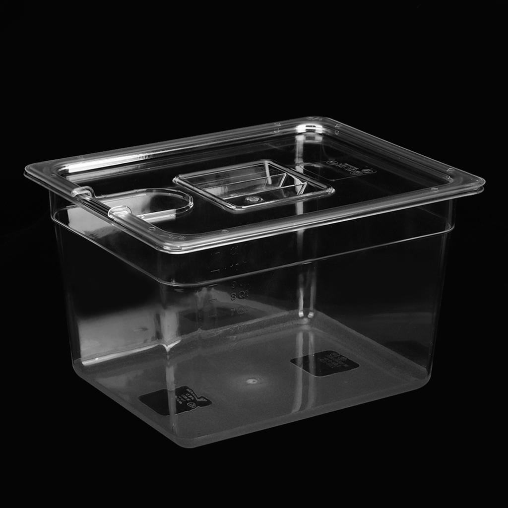 Вакуумный контейнер 11,71 л с крышкой для вакуумного циркулятора Culinary Precise Cooker