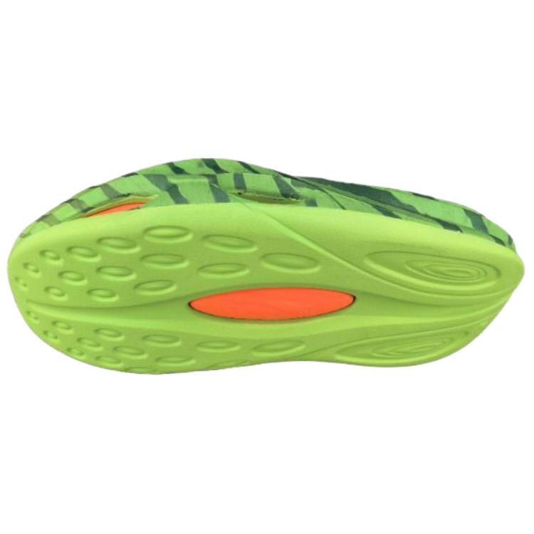 Anta Simple Comfortable Non-Slip Quick-Dry Slide Sandals Men Footwear Green Yellow 112528524-2