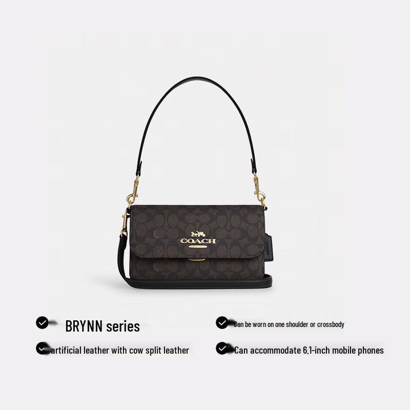 Coach Brynn Women's Shoulder Crossbody Envelope Bag