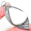 Scolecite Handmade 925 Sterling Silver Jewelry Pendant 3.03" W2u38