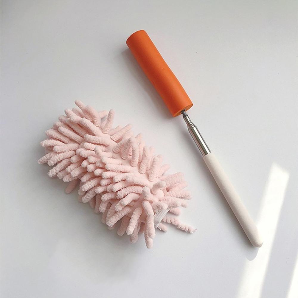 1 шт. Бытовая перьевая метелка для пыли, выдвижная щетка для удаления пыли, щетка для очистки, подметание, адсорбция пыли