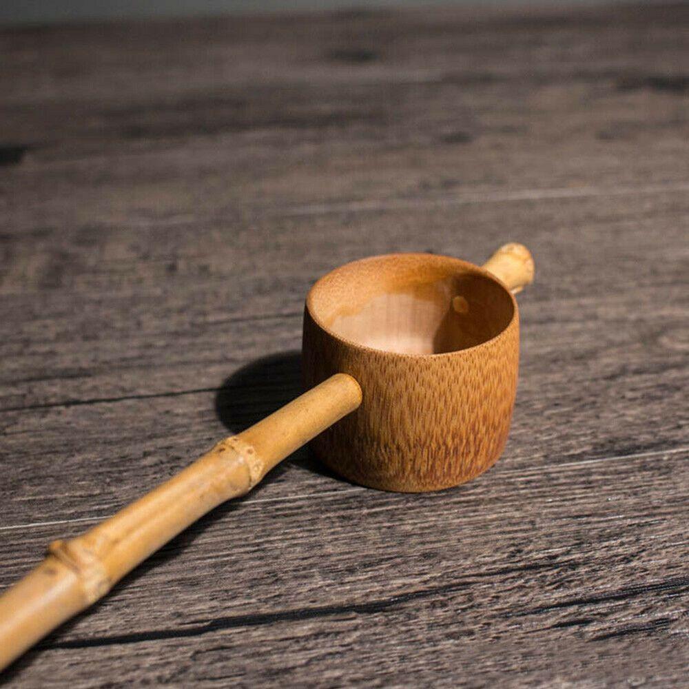 Long Handle Chinese Teahouse Home Accessories Bamboo Strainer Colander Infuser Tea Filter