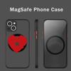 Чехол для телефона с флагом Марокко, прозрачный магнитный магнит Magsafe для iPhone 13 12 11 Pro Max Mini, чехол для беспроводной зарядки