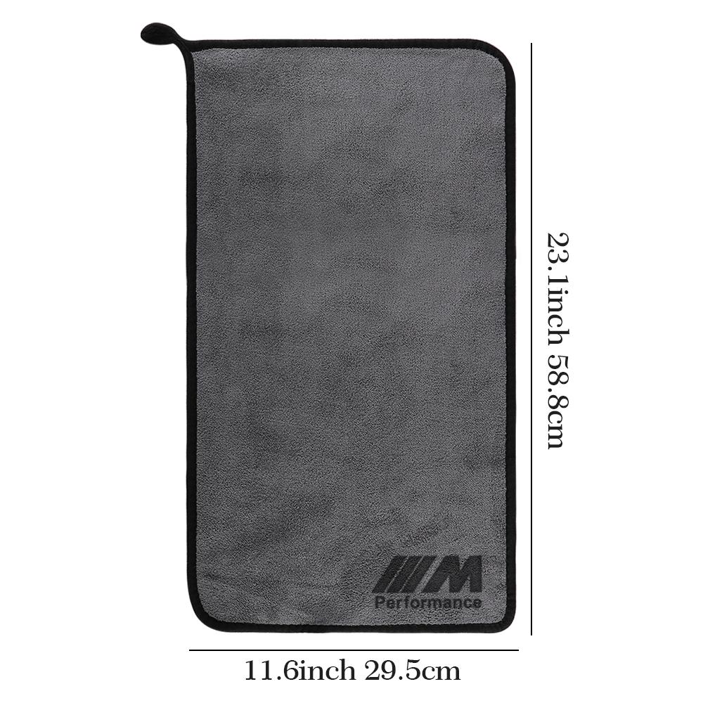 BAGC4 Car Sticker 1pc For BMW M Performance E46 E90 E60 F30 E39 F10 E87 Auto Accessories Microfiber Towel Car Wash Cleaning Drying Tow