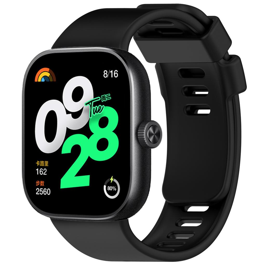 Силиконовый ремешок для Redmi Watch 4 Аксессуары ремешка спорт correa Запасной ремень Оригинальный браслет для Xiaomi mi band 8 pro Ремешок