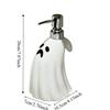 Empty Ghost Dispensing Bottle 380ML Shampoo Cosmetic Split Bottle  Bathroom Supplies