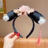 Pearl Hanfu Headband Bow Ancient Style Hair Hoop Classical Chinese Style Headwear  Headwear
