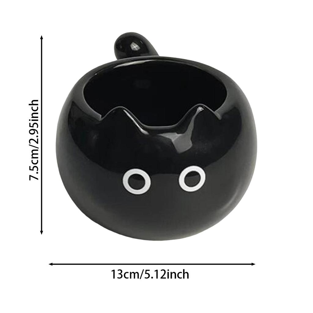 Винтажные штабелируемые кружки Сиамская кошка Керамическая кофейная чашка Креативный дизайн Кружка для воды для девочки Высокая внешность Очень большой тамблер Декор