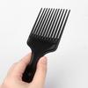 Черная Вилка Расческа для Волос С Широкими Зубьями Гребень Инструменты для Укладки Волос Вставляемые Расчески Салон