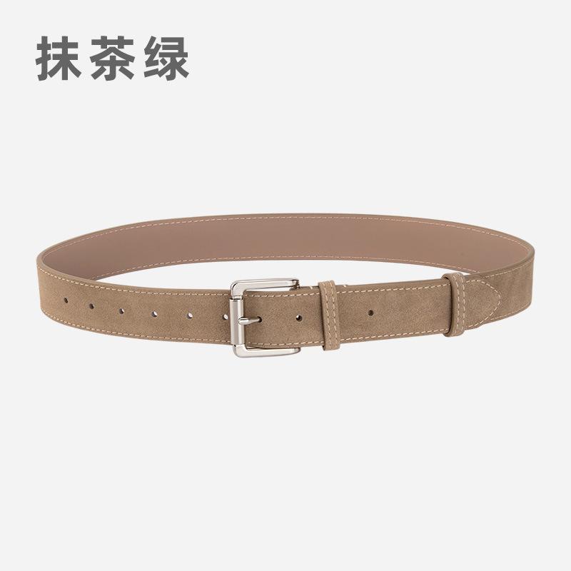 Wind Leather Belt Lady Premium Pants Decorative Belt Lady