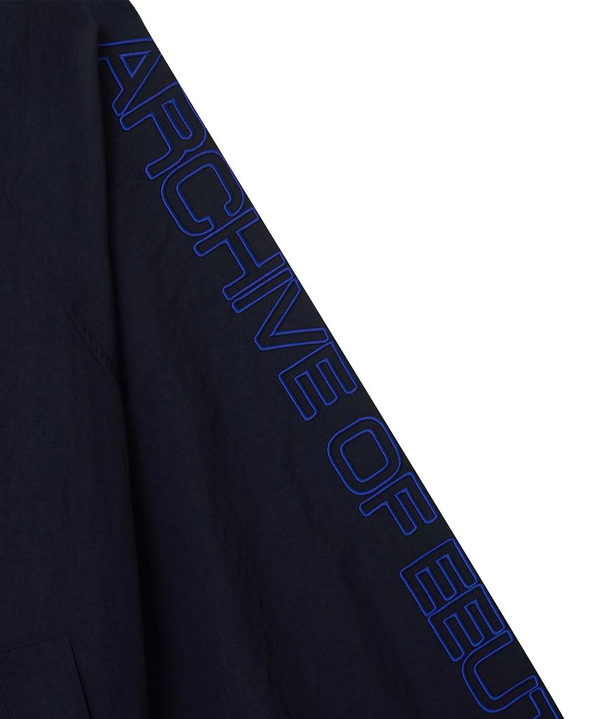 Eeut Archive Embroidered Track Jumper / Dark Navy