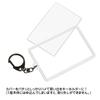 craft parts shop Instax holder Instax photo keychain key ring Hamepachi card size Oshikatsu(1, antique gold)