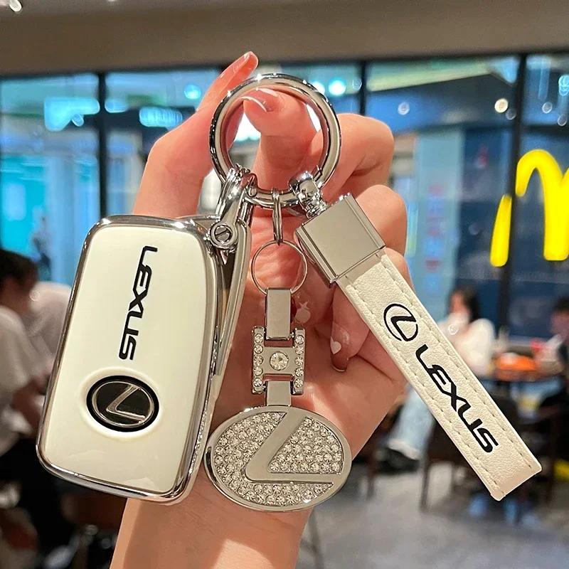 ZAG1 2026 Hot Interior Stickers TPU Car Remote Key Case Cover Shell For Lexus NX GS RX IS ES GX LX RC 200 250 350 LS 450H 300H Keycha