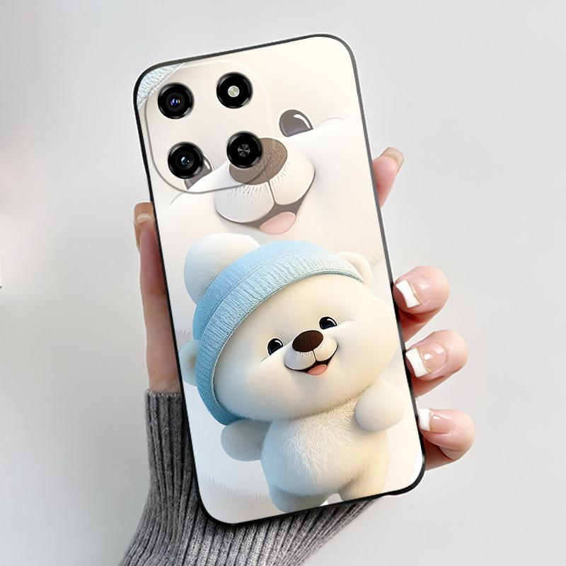 Для Blackview Color 6 Чехол Роскошный Милый Кролик с Сердечком Забавный Мягкий Силиконовый Защитный Задний Чехол Для Телефона Black View Color 6