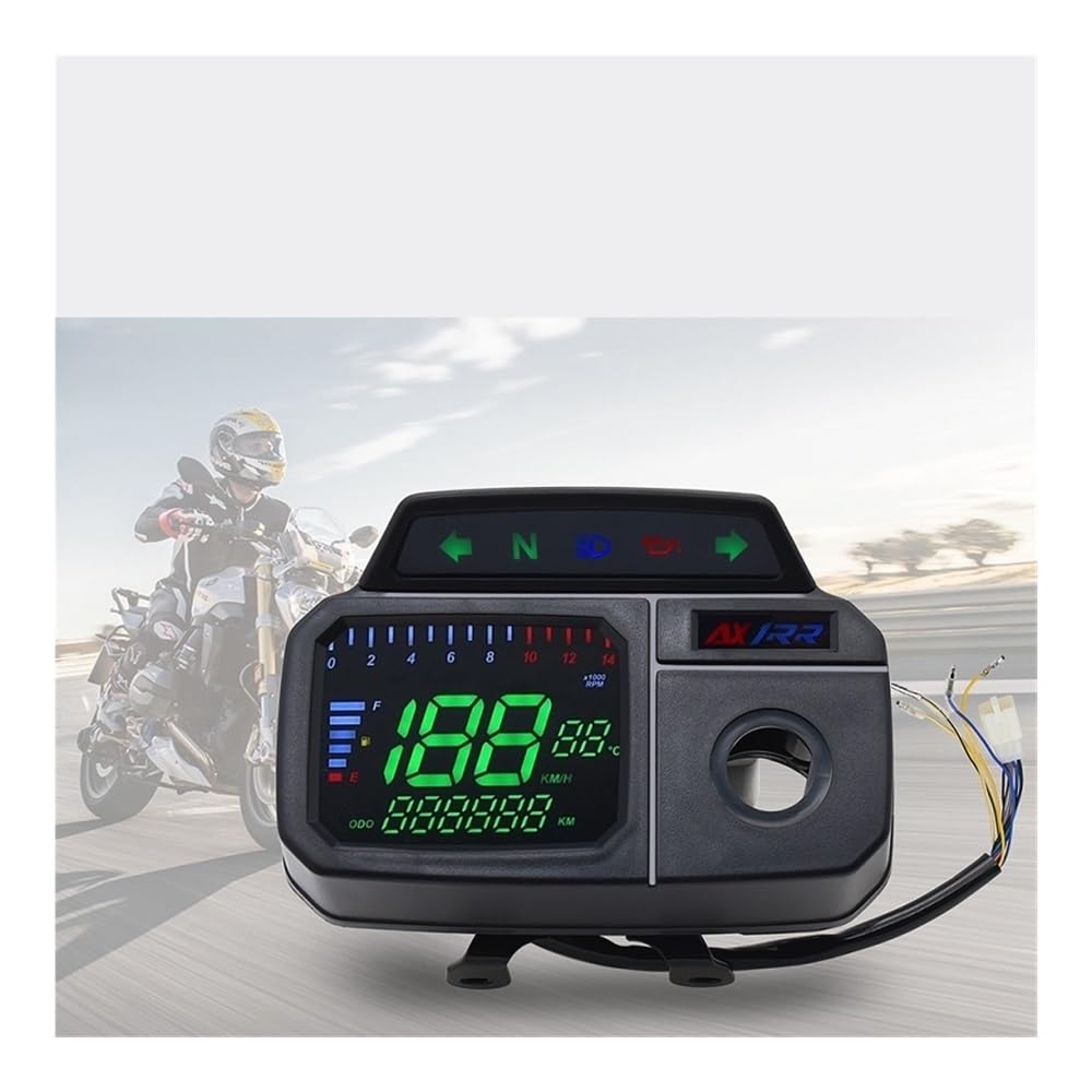 Motorcycle Speedometer with RPM for Suzuki AX100 Digital Moto Speedometer Meter Gauge Cluster
