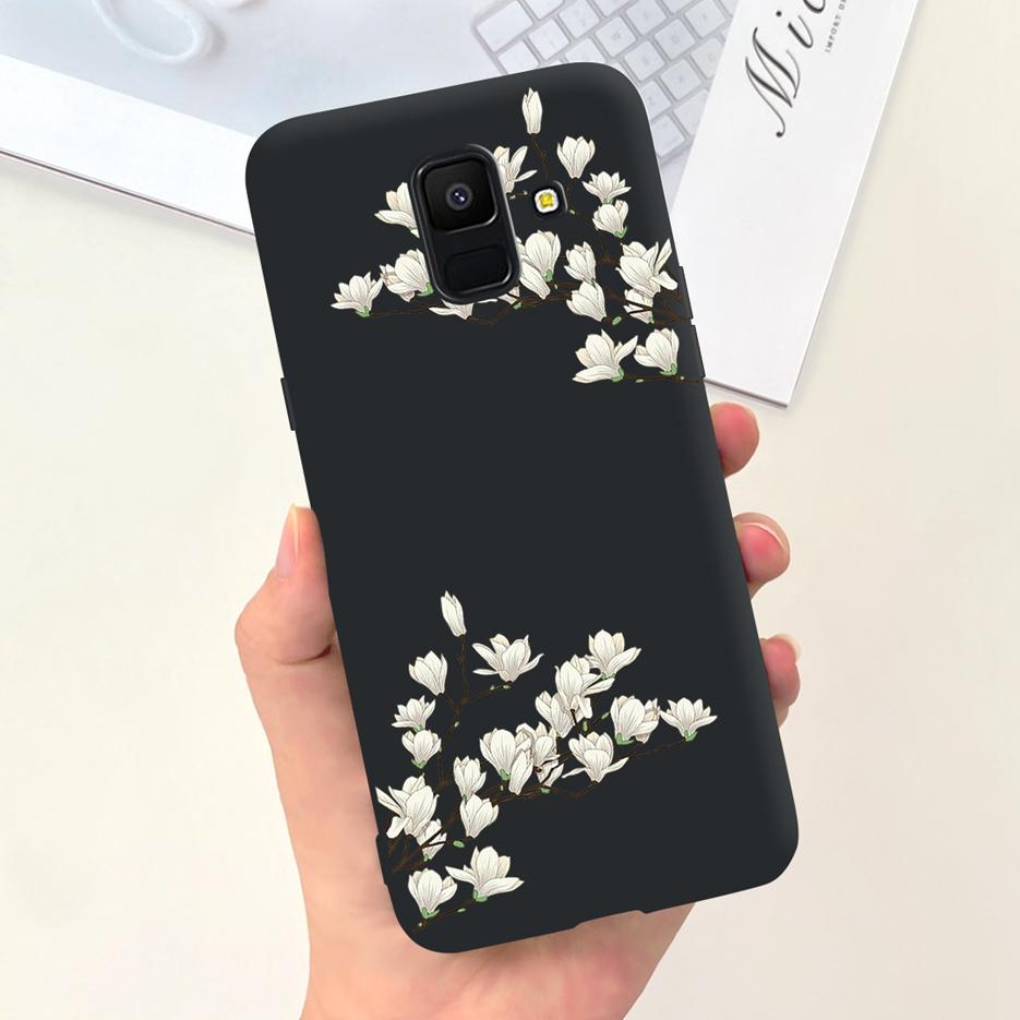 Чехол для Samsung Galaxy A6 2018 SM-A600F Милый Модный Расписной Чехол Мягкий ТПУ Чехол для Телефона Для Samsung A6 Plus A6+ 2018 A605F Бампер