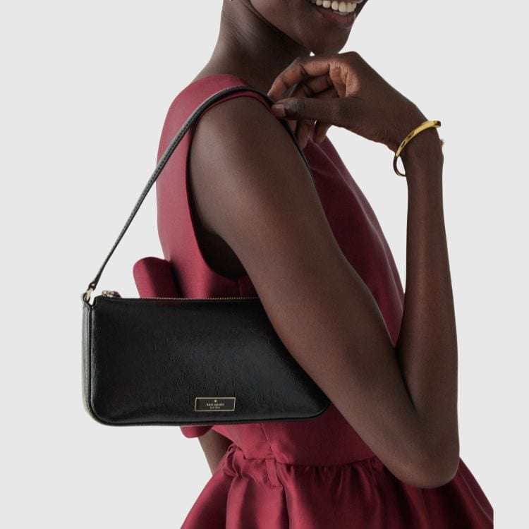 Kate Spade Artificial Leather Handbag Women's Black KM554-001