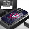Чехол для телефона H-Hazbin H-Hotel для iPhone 17 16 15 14 13 11 12 Pro Max Mini Plus Магнитный стеклянный чехол для телефона
