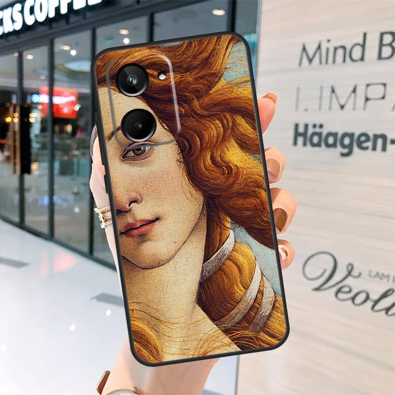 Художественная картина Рождение Венеры Чехол для Realme 15 Pro 12 11 13 14 Pro Plus GT6 GT7 C55 C51 C53 C25 C63 C61 C65 C67 C71 C75