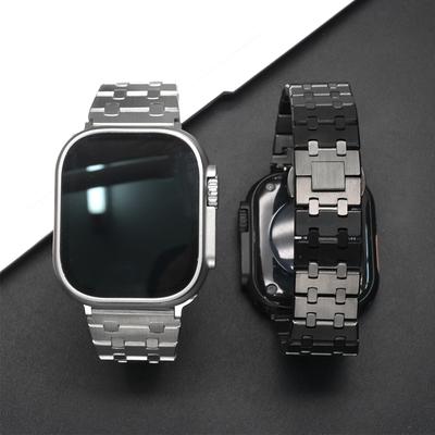 Ремешок из нержавеющей стали для Apple Watch Ultra3 49 мм 46 мм 44 мм 45 мм 41 40 мм 38 42 мм Металлический браслет для Iwatch 11 10 9 8 7 6 5 SE3 4