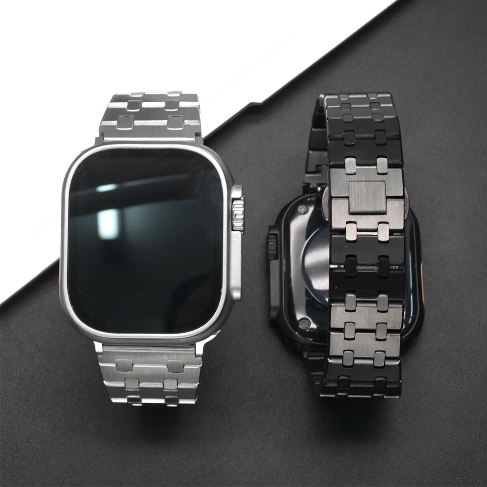 Ремешок из нержавеющей стали для Apple Watch Ultra3 49 мм 46 мм 44 мм 45 мм 41 40 мм 38 42 мм Металлический браслет для Iwatch 11 10 9 8 7 6 5 SE3 4