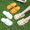 Fashion Hole Shoes Women Wear Beach Sandals Cute High Value Stepping On Shit Thick-soled Slippers Light