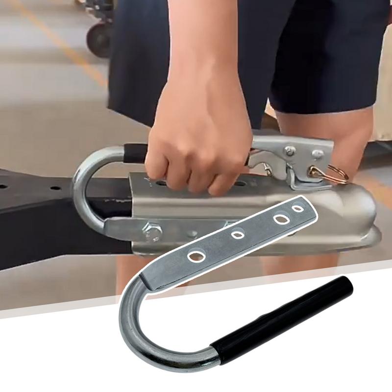 Trailer Tongue Handle Trailer Tongue Lift Handle Ergonomic Grip Coupling Connector For Vehicles Tow Boat RV Truck