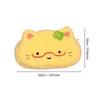 Plush Pen Bag Omelette Kitten Stationery Bag Creative Pencil Case  Student