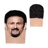 COS Двусторонняя 3D Маска для лица с полным покрытием, Головной убор, Солнцезащитная, Эластичная сетчатая маска, Реквизит для вечеринки, Маска для лица знаменитости